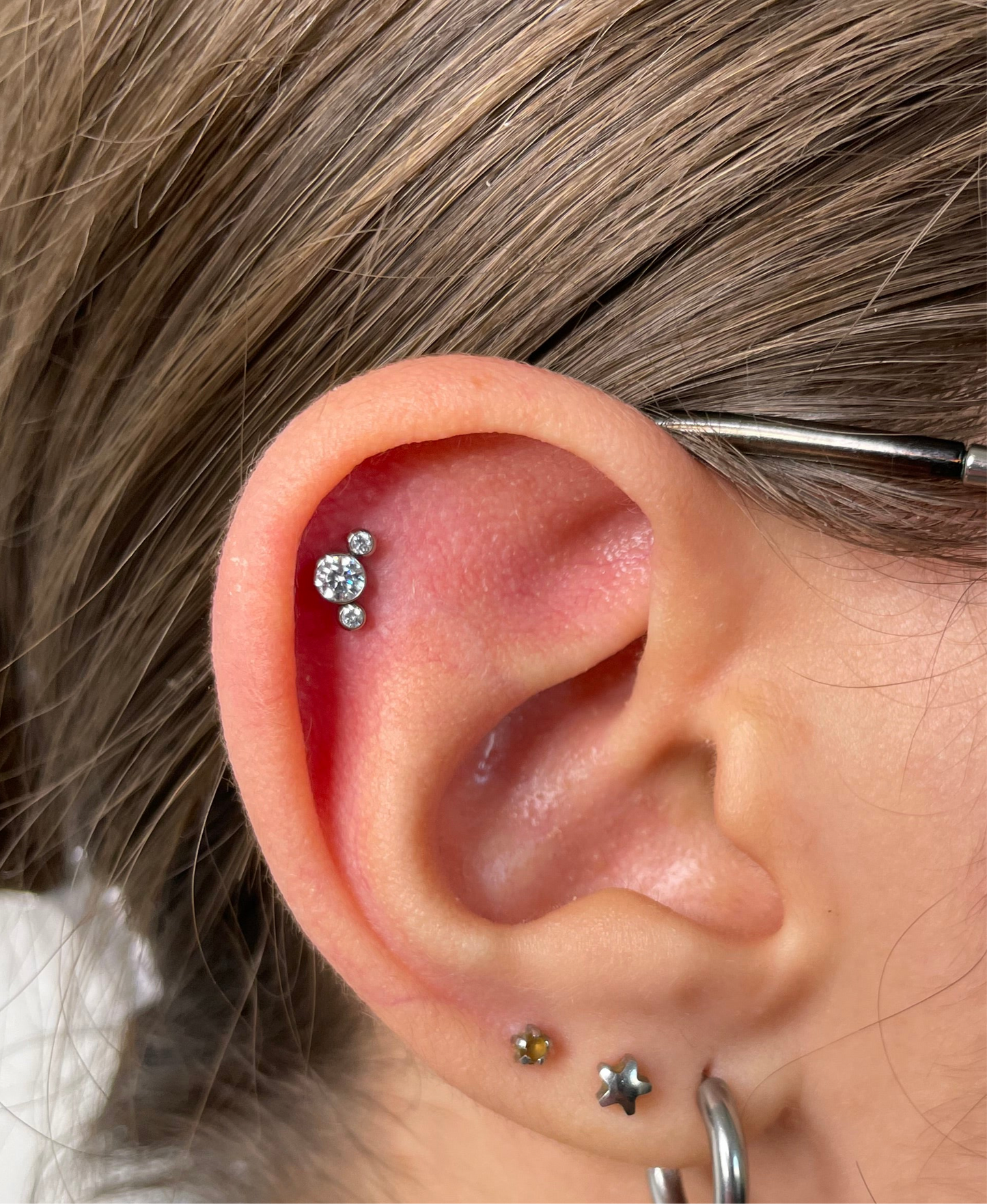 Cluster 3 pietre 1.5x2x1.5mm