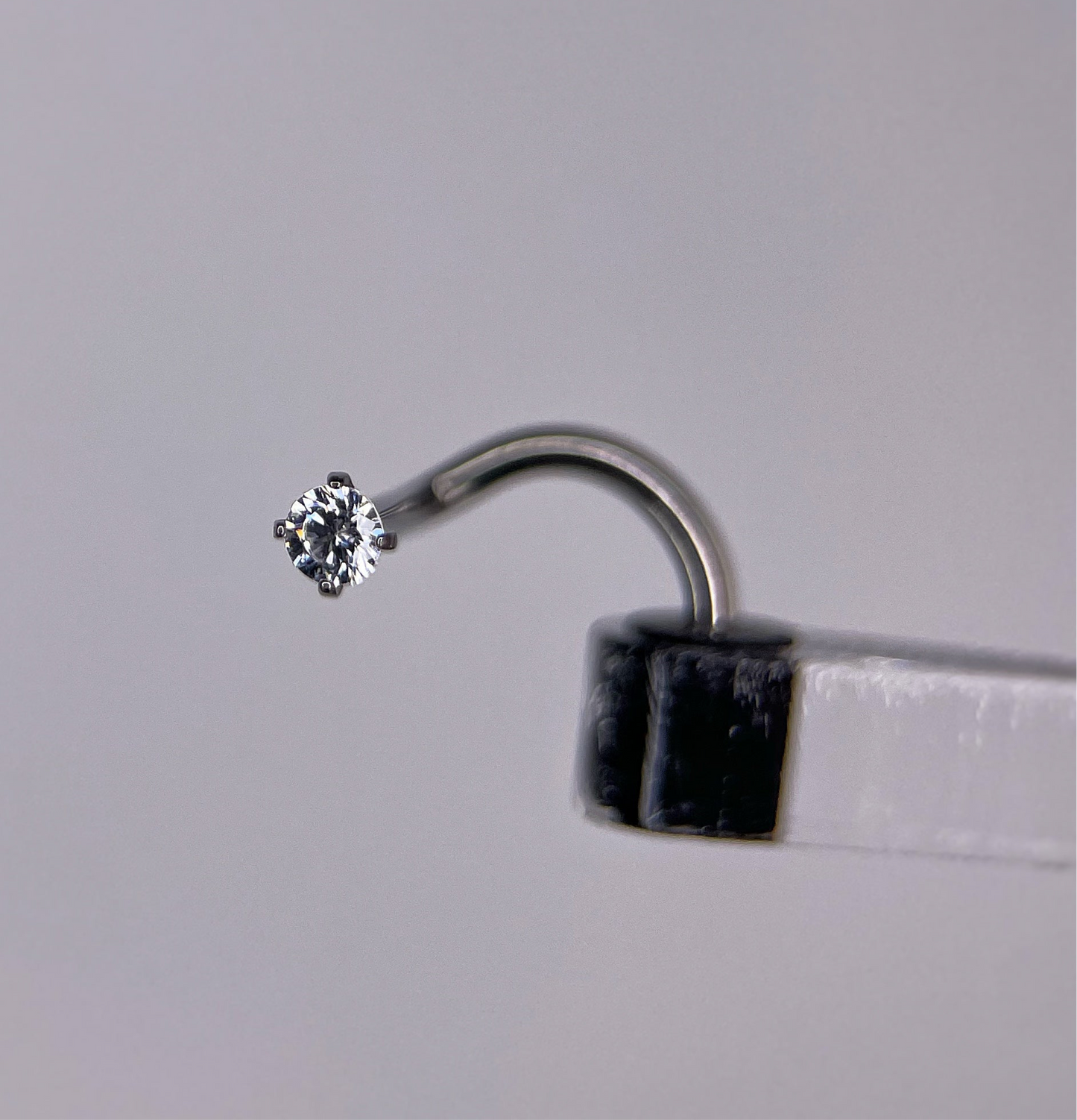 Gioiello per naso con zircone CZ