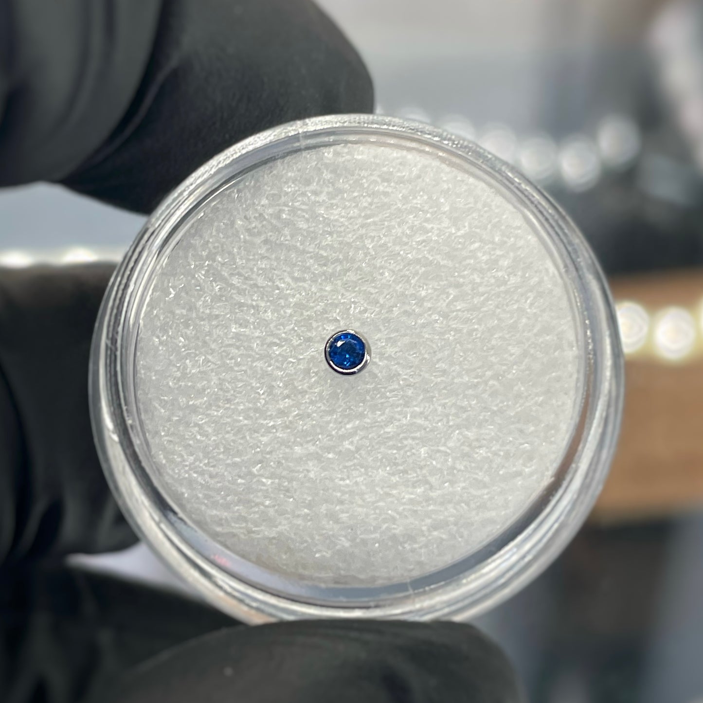 Punto luce blu (threadless)