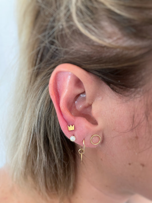 Corona in titanio (Gold PVD)