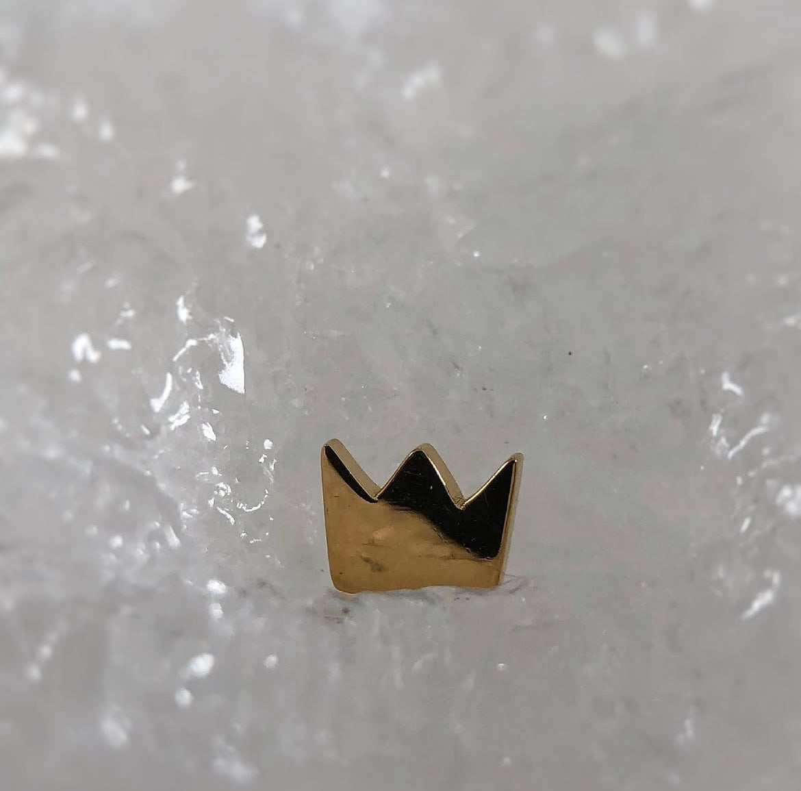 Corona in titanio (Gold PVD)
