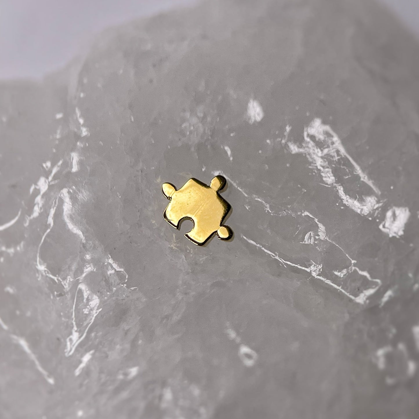 Puzzle 2 in titanio (Gold PVD)