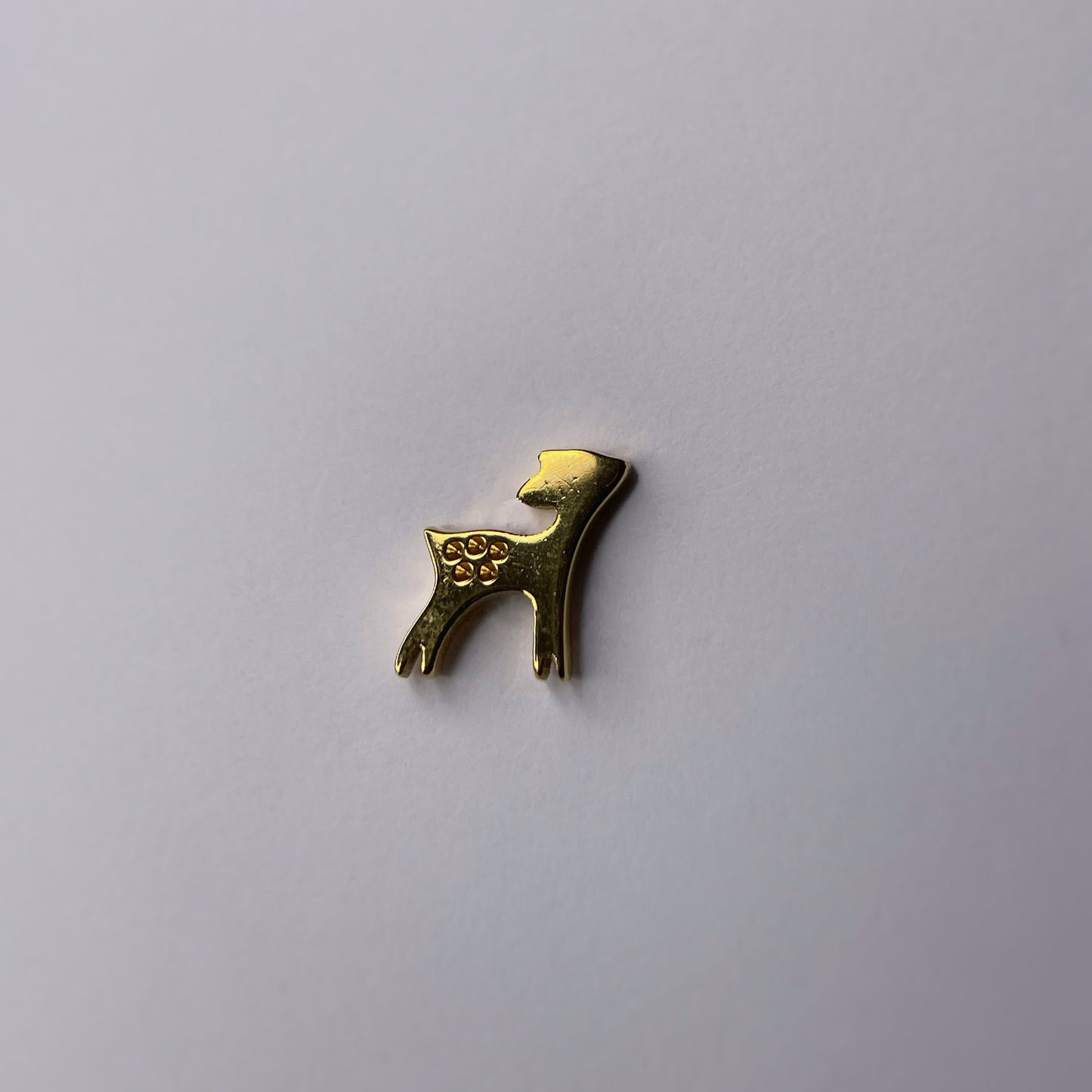 Bambi in titanio (gold PVD)