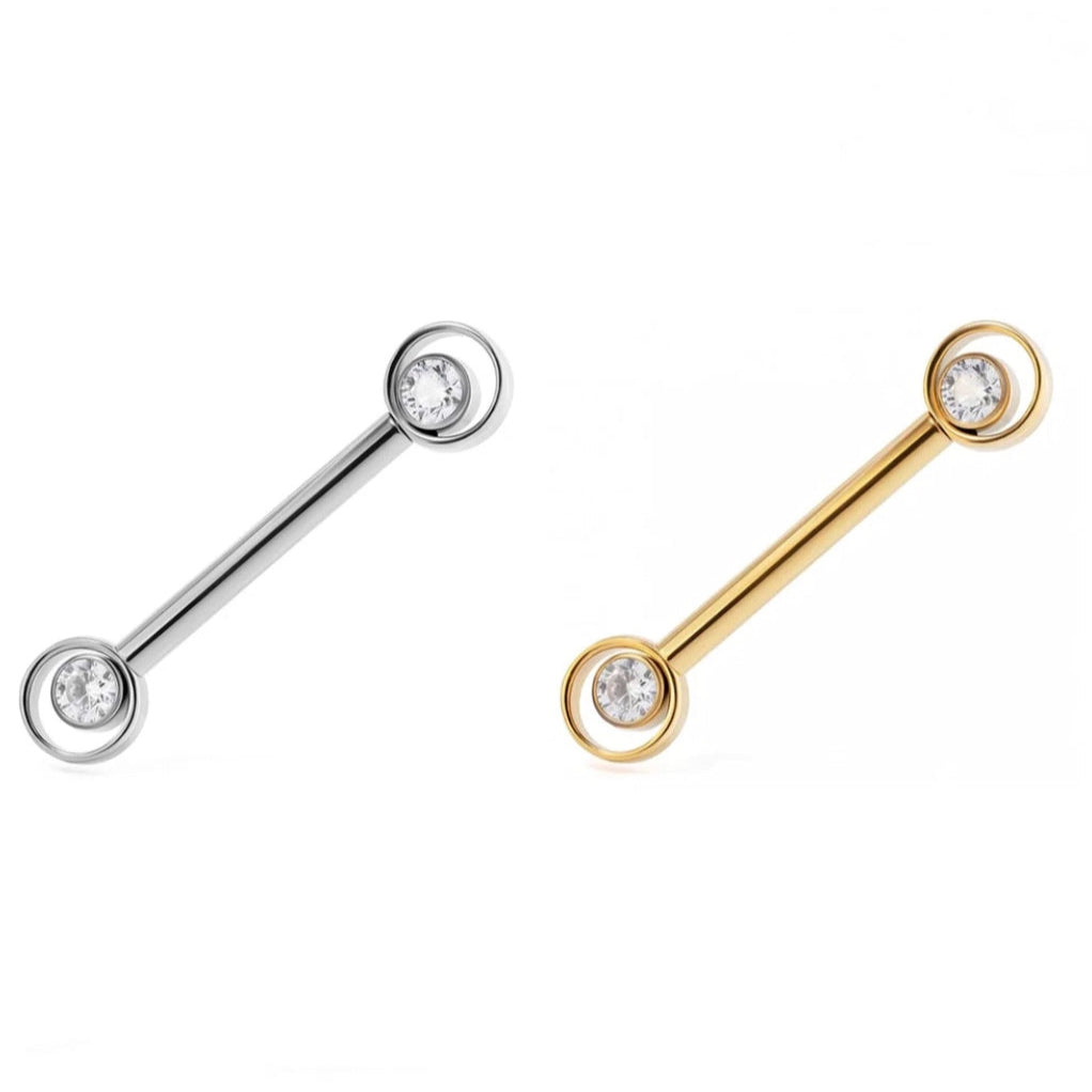 Gioiello per capezzolo, threadless 1.6x14mm