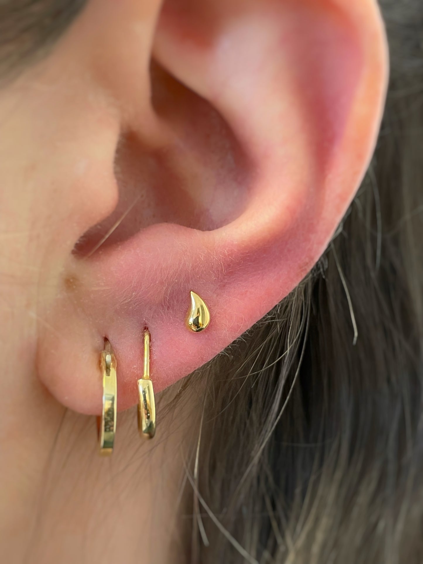 Goccia in titanio Thredless (Gold PVD)