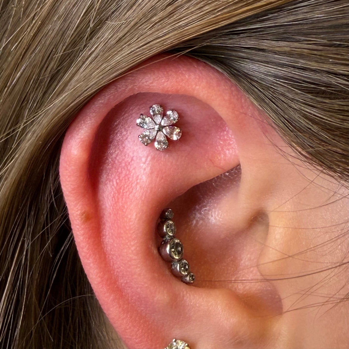 Fiore crystal White CZ