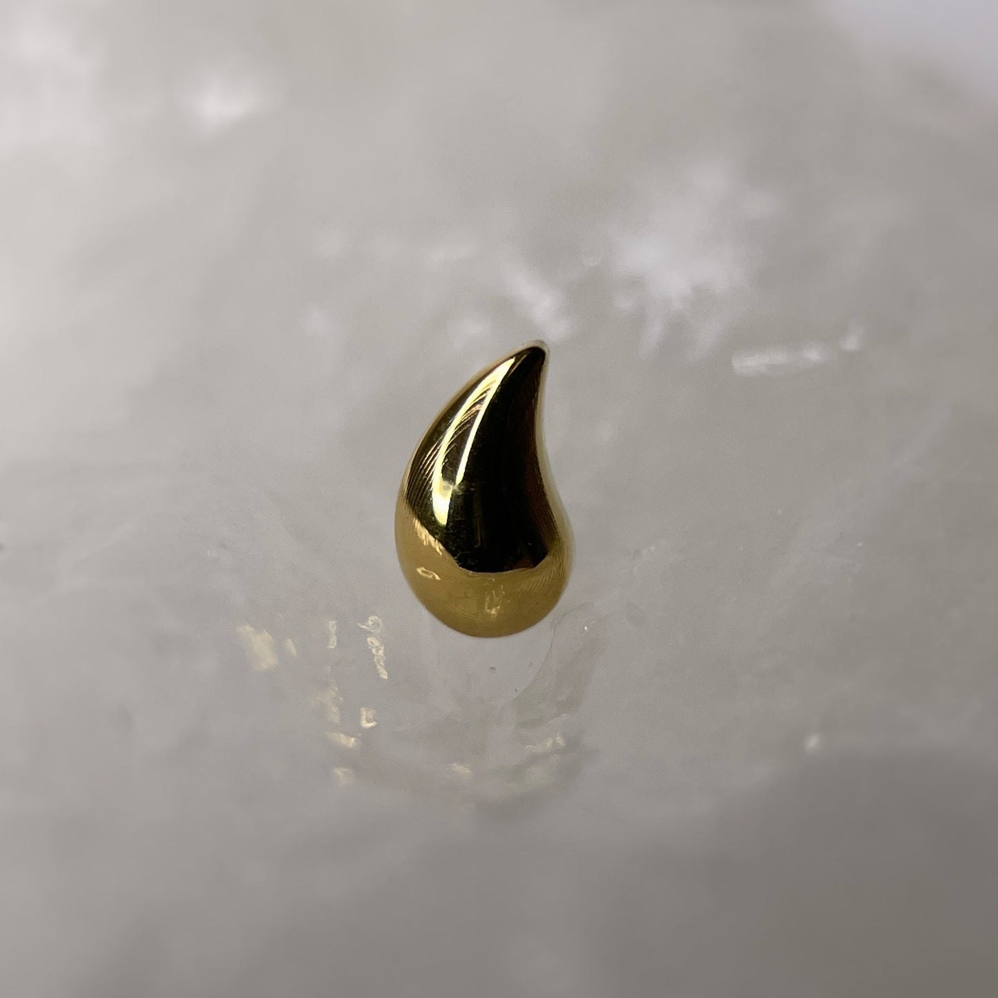 Goccia in titanio Thredless (Gold PVD)