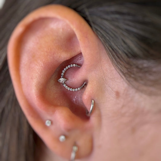 Anello Clicker in Titanio