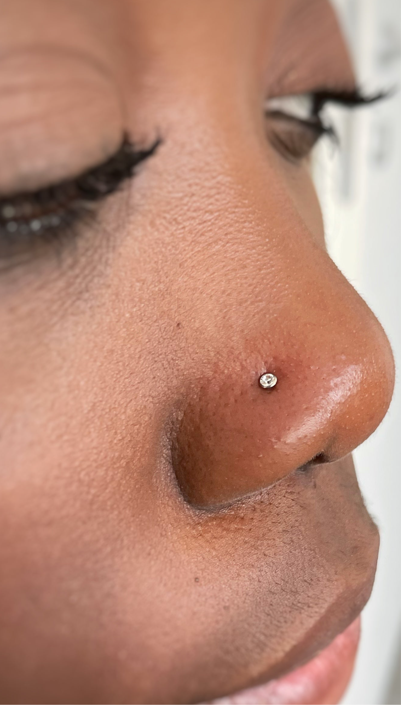 Gioiello per Naso con zircone CZ