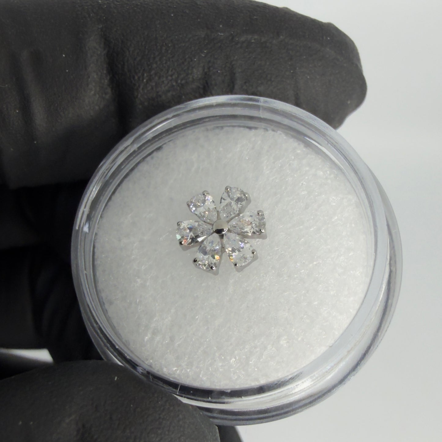 Fiore crystal White CZ