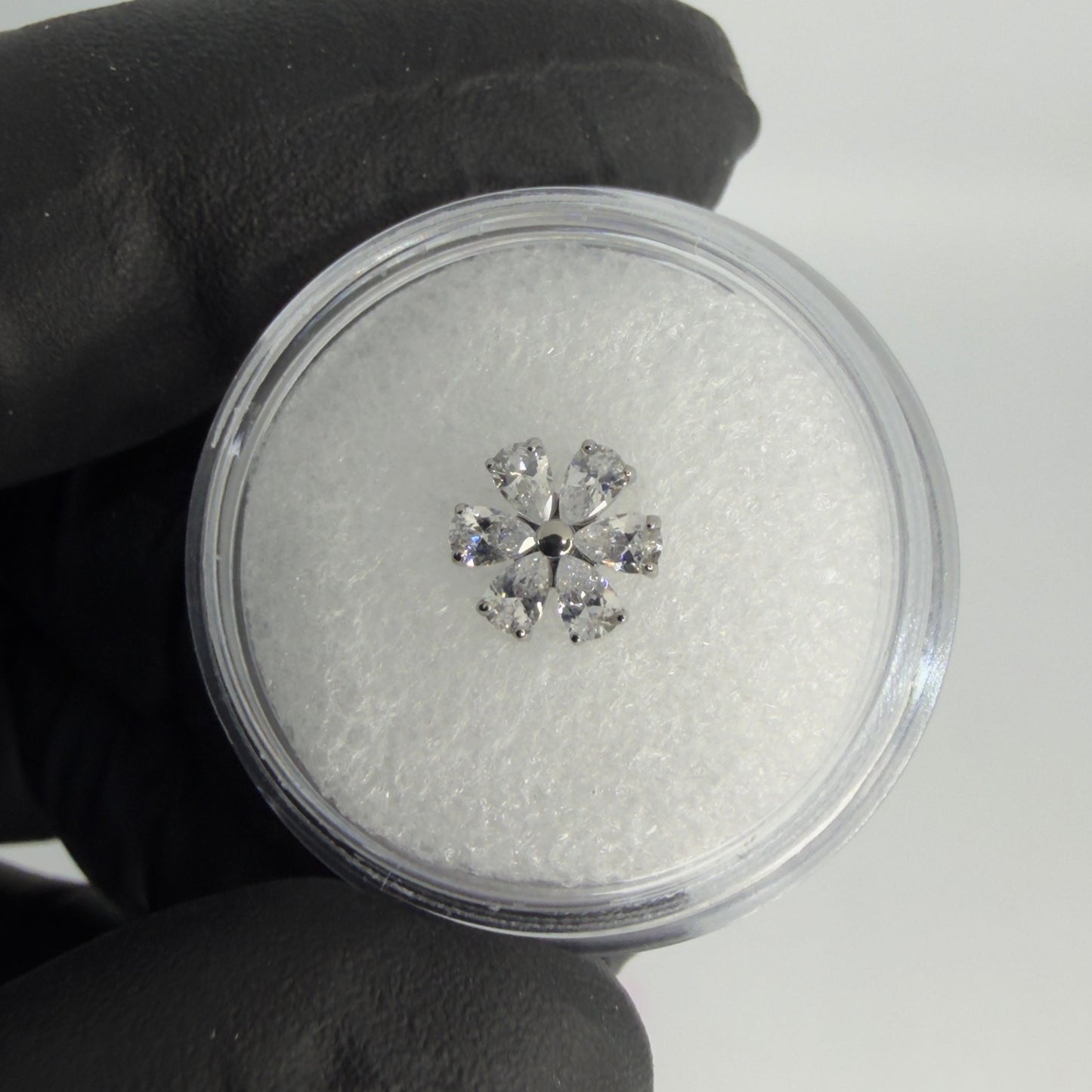 Fiore crystal White CZ