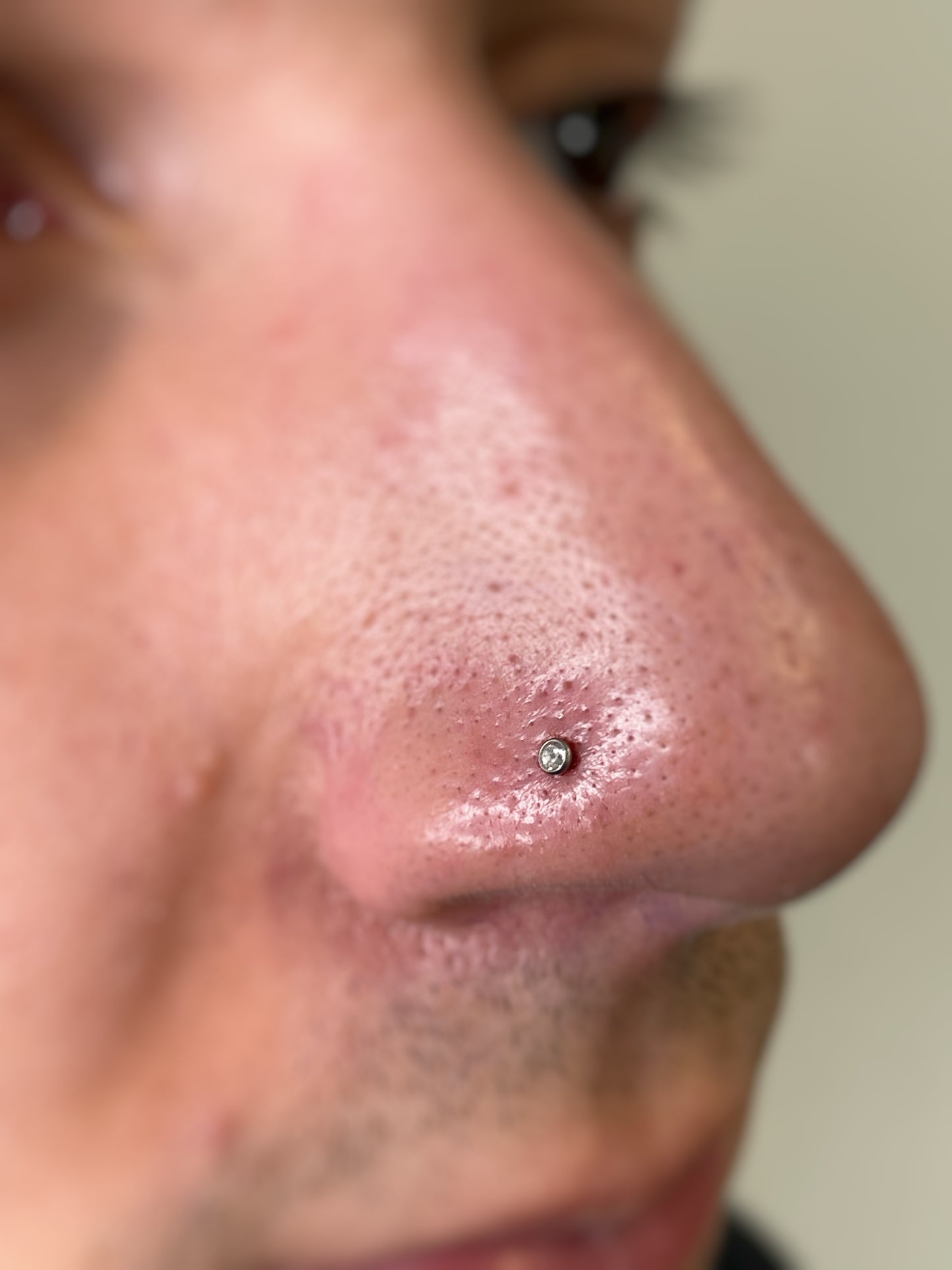Gioiello per Naso con zircone CZ