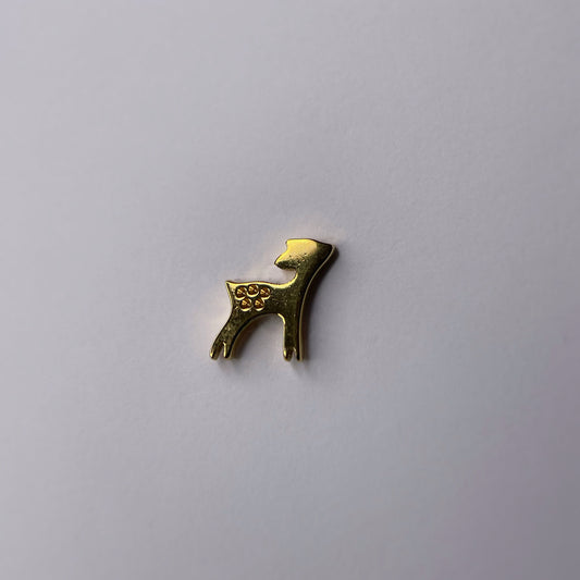 Bambi in titanio (gold PVD)