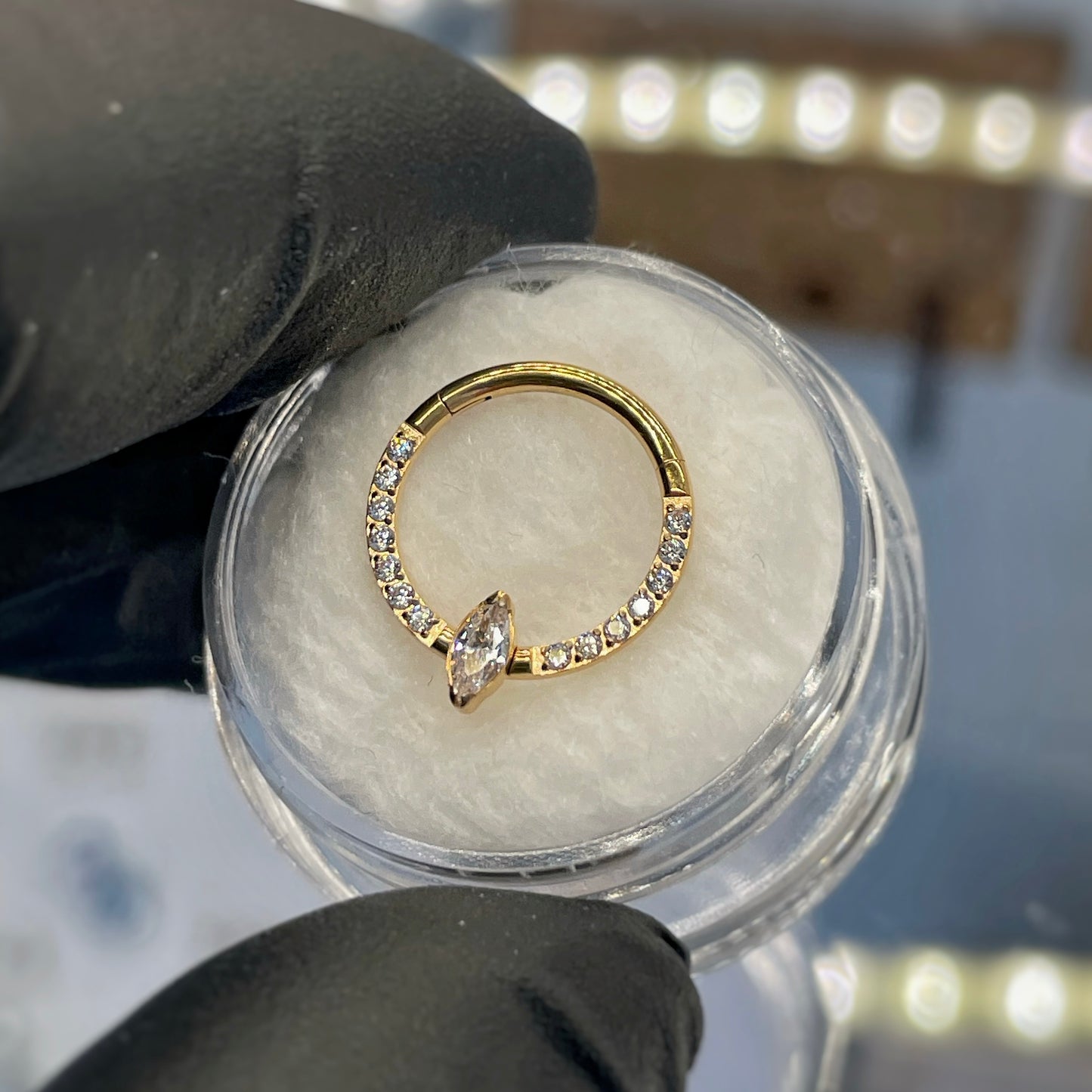 Anello Clicker in Titanio